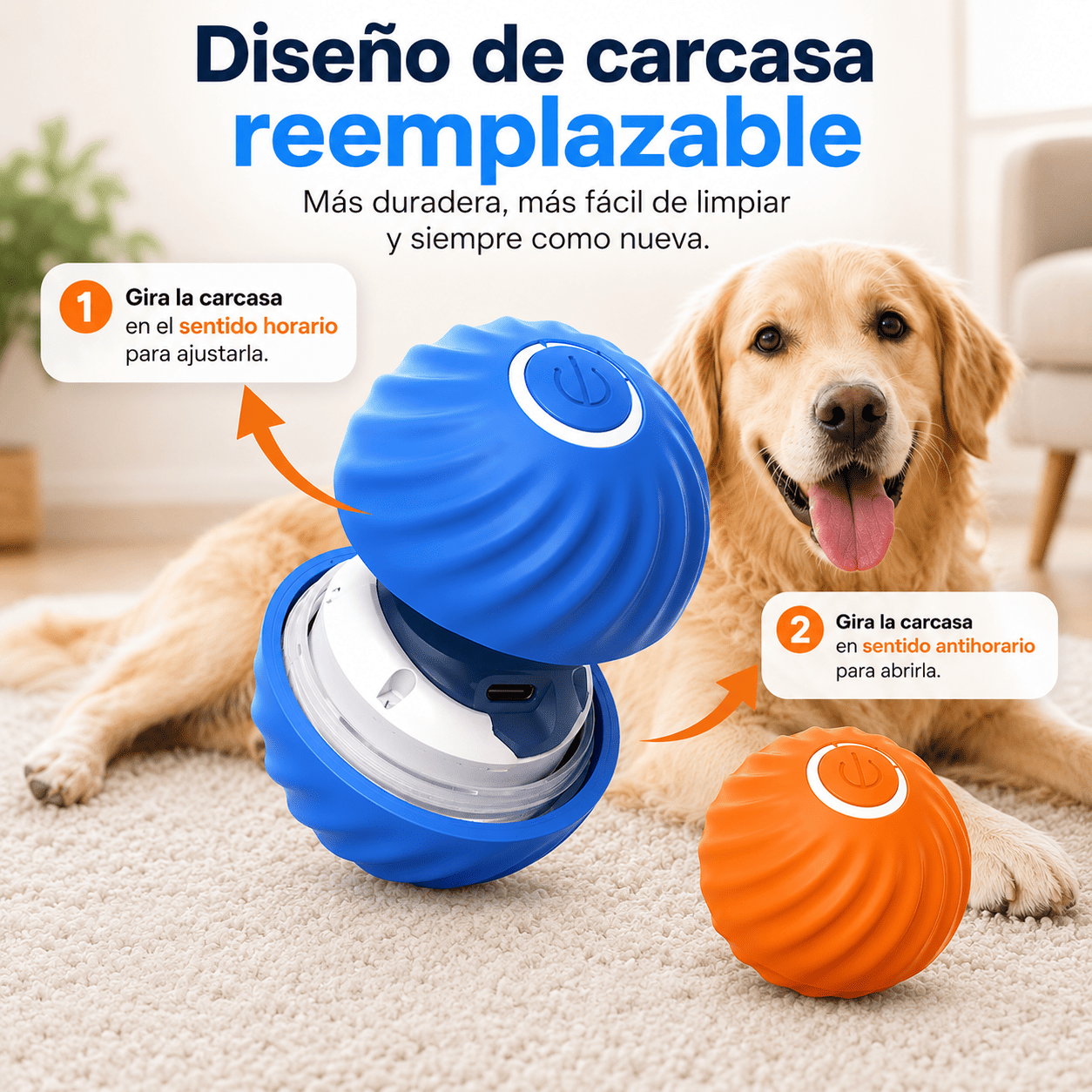 Pelota inteligente para tu mejor amigo